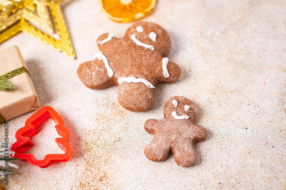 gingerbread cookie christmas new year treat sweet dessert gingerbread man ginge meal snack on the table copy space food background rustic gingerbread cookie christmas new year treat sweet dessert gingerbread man ginge meal snack on the table copy space food background rustic
