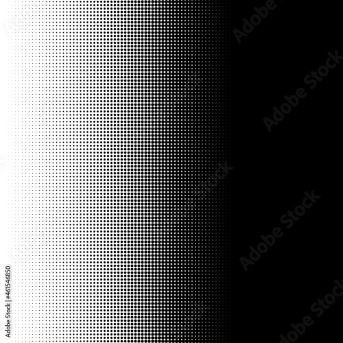 Black and white halftone, dotted, circles pattern, background, backdrop. Dots, Polka dots pattern