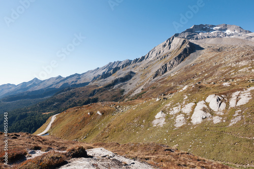 Berge am Pfitscherjoch Haus in den Zillertaler Alpen auf 2276 m s.l.m. Höhe