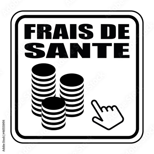 Logo frais de santé.