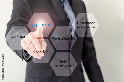 S/4 Hana Concept for advisor, new ERP technology  photo