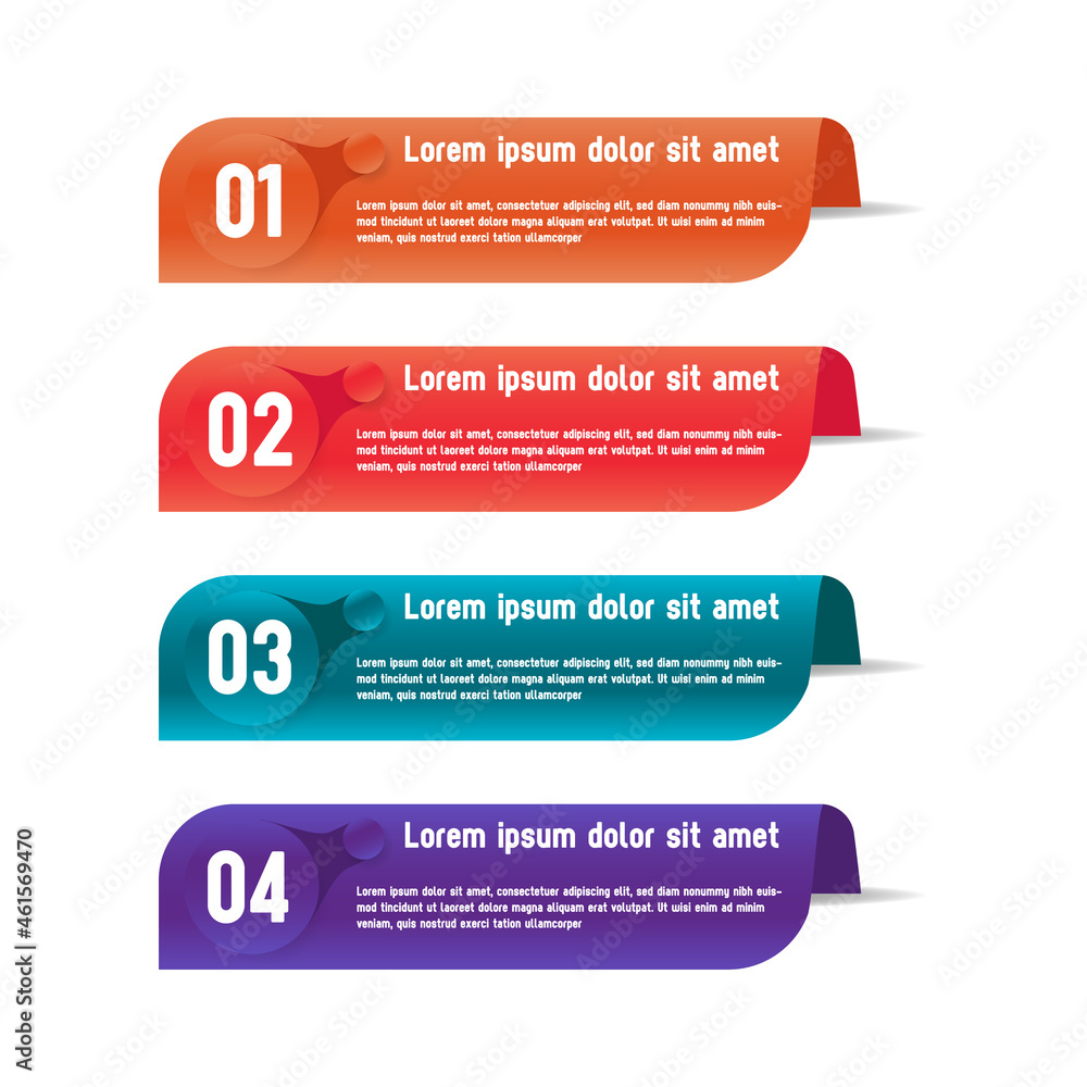 Creative infographic element design template Creative infographic element design template