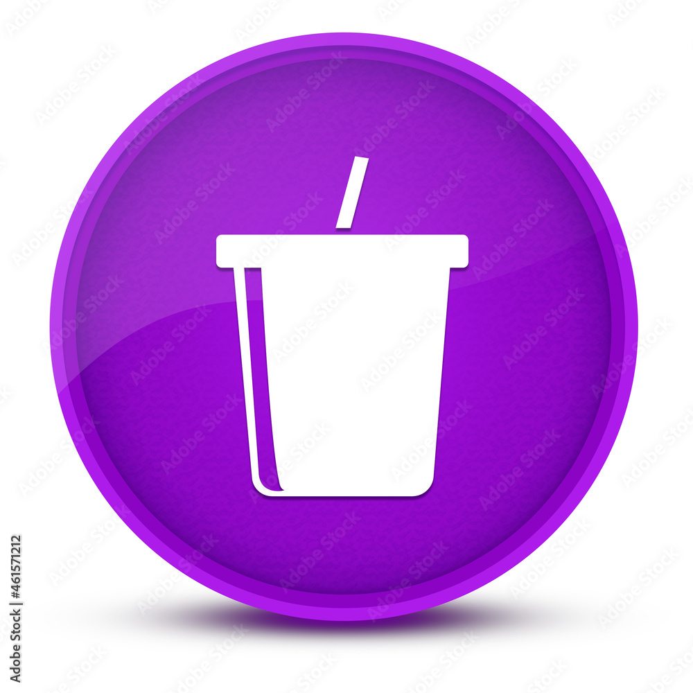 Soda luxurious glossy purple round button abstract Soda luxurious glossy purple round button abstract