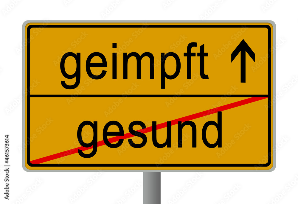 Corona Covid-19 Pandemie Virus Lockdown Schild Corona Covid-19 Pandemie Virus Lockdown Schild
