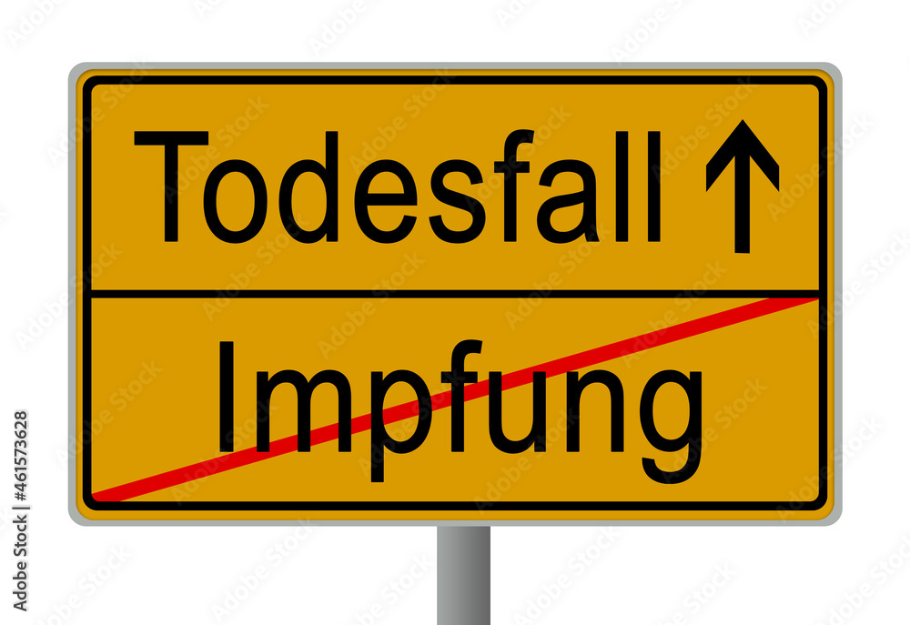 Corona Covid-19 Pandemie Virus Lockdown Schild Corona Covid-19 Pandemie Virus Lockdown Schild