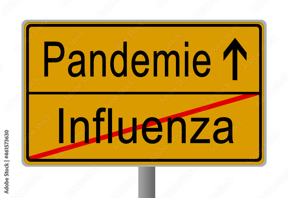 Corona Covid-19 Pandemie Virus Lockdown Schild Corona Covid-19 Pandemie Virus Lockdown Schild