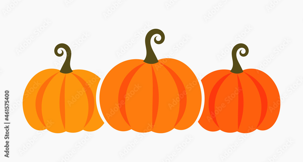 Autumn pumpkins icon. Autumn pumpkins icon.