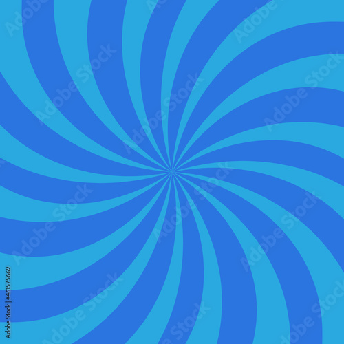 Blue twisting vector illustration background burst design wallpaper texture