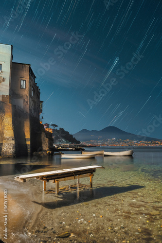 Marechiaro Naples starry night photo