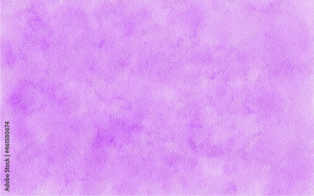 Hand Painted Watercolor Violet Abstract Background