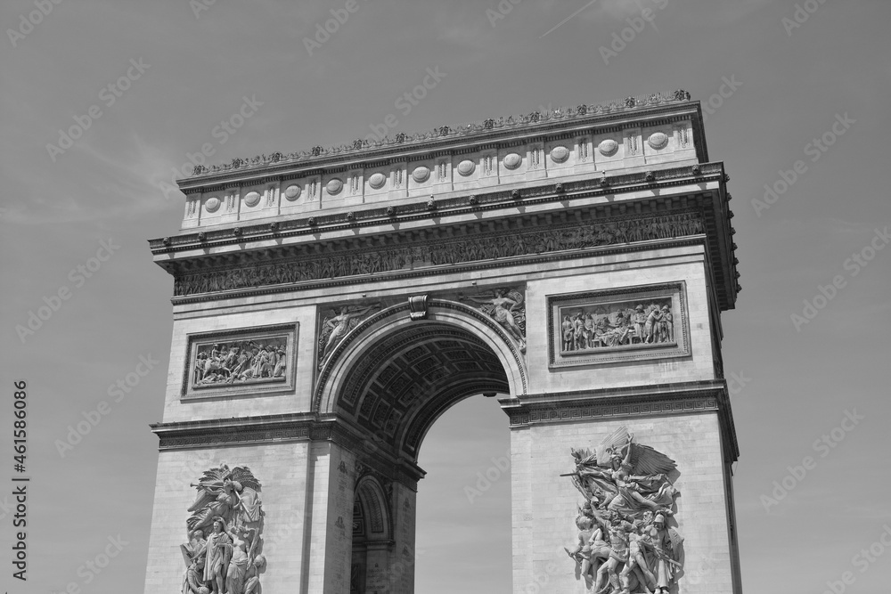Fototapeta premium triumphal arch paris