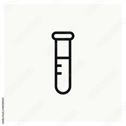 chemical flask icon vector illustration
