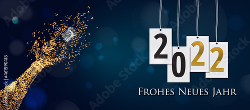 Neujahrsgruss 2022 - Frohes Neues Jahr