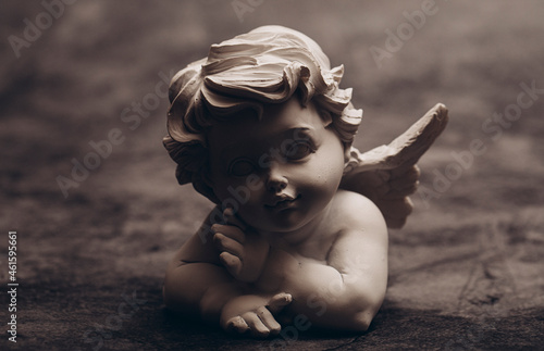 Fototapeta angel with wings