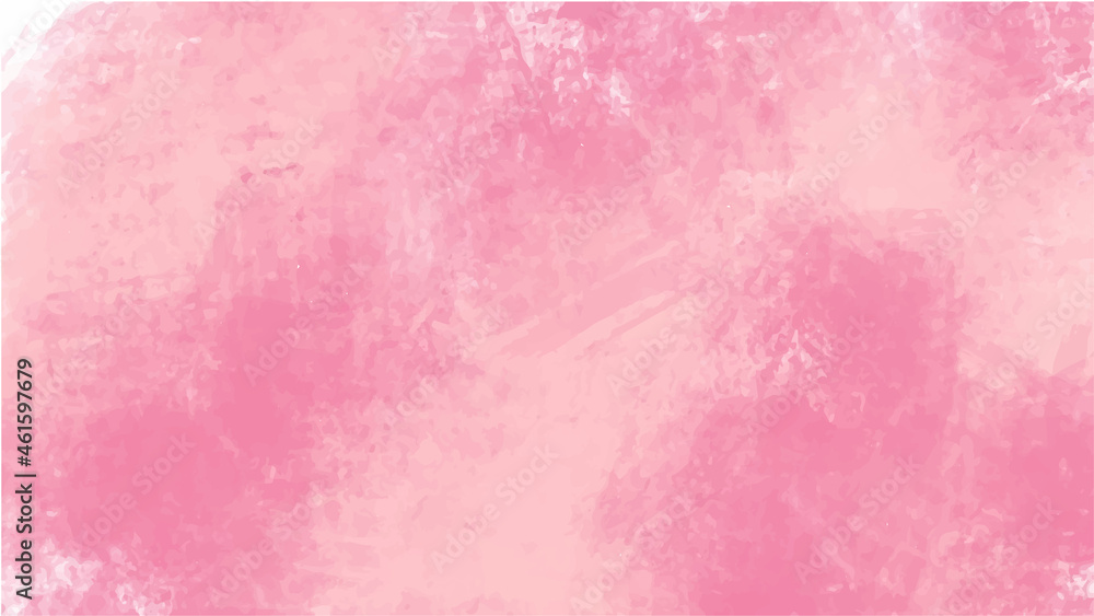 Fototapeta premium Pink watercolor background for textures backgrounds and web banners design
