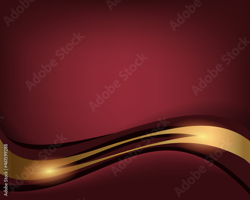 Abstract red and gold Christmas background 