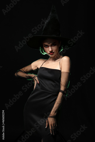 Beautiful woman dressed as ...