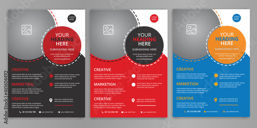 Corporate Business Flyer Design, Brochure Design Template, A4 size flyer template, cover book design, magazine design, leaflet template