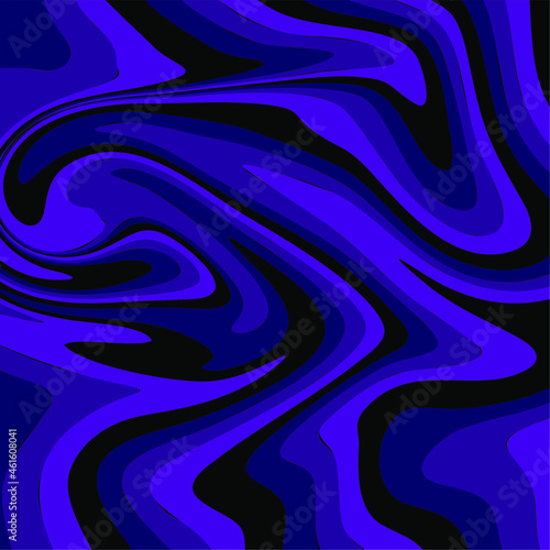 vector art, liquid marble, purple to black gradation, background 