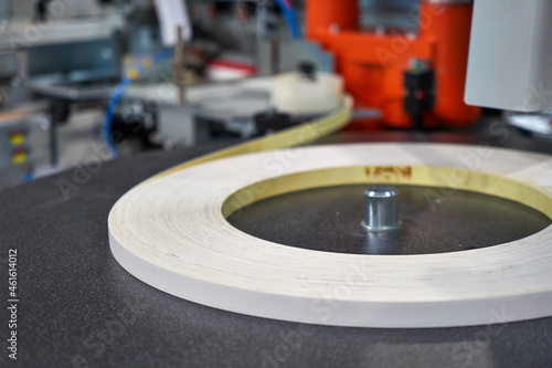 Image edgeband tape for the manufacture of furniture panels.