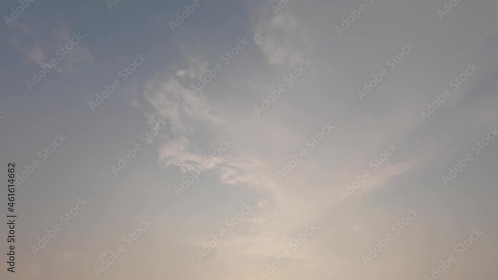 timelapse of clouds sky in polluted air in atmosphere in summer hot day. climate change from heat of sun and fire from the forest. bad weather environment in hot season. carbon budget environment timelapse of clouds sky in polluted air in atmosphere in summer hot day. climate change from heat of sun and fire from the forest. bad weather environment in hot season. carbon budget environment