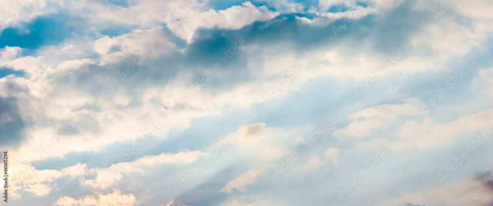 Background of blue sky with beautiful natural white clouds. Background of blue sky with beautiful natural white clouds.