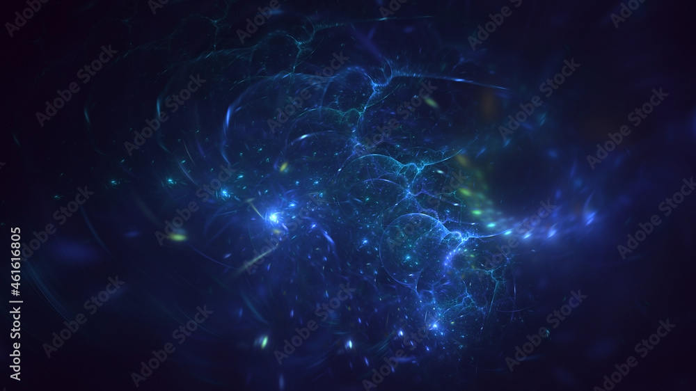 3D rendering abstract colorful fractal light background 3D rendering abstract colorful fractal light background