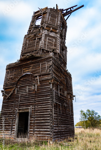 old wood church