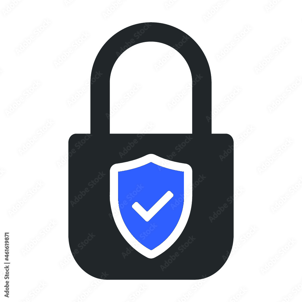 lock safety icon design vector lock safety icon design vector