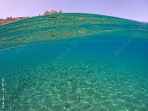 Underwater world of Mediterranean Sea. Near Marmaris, Turkey © Sergey Kamshylin