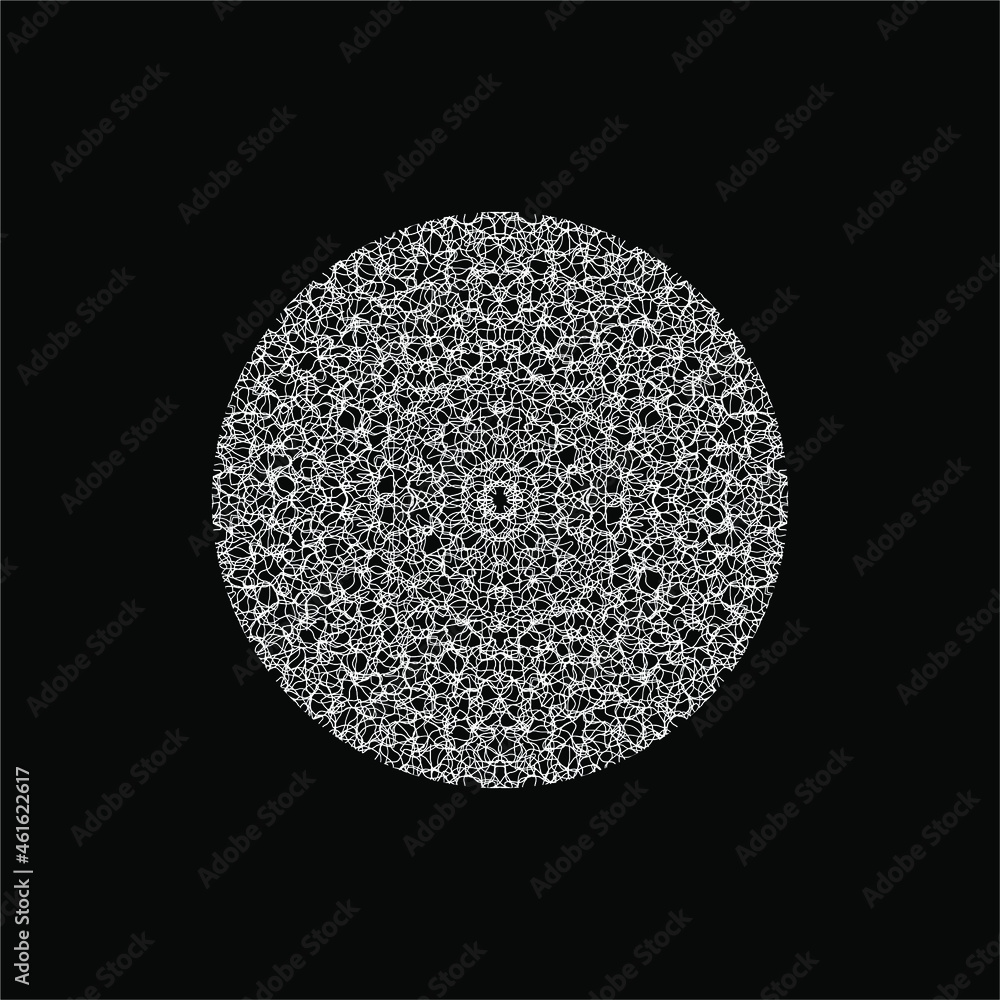 Abstract Line Motifs Pattern Circle-Shape. Ornamental Decoration for Interior, Exterior, Carpet, Textile, Garment, Cloth, Silk, Tile, Plastic, Paper, Wrapping, Wallpaper, Pillow, Sofa, Background, Ect Abstract Line Motifs Pattern Circle-Shape. Ornamental Decoration for Interior, Exterior, Carpet, Textile, Garment, Cloth, Silk, Tile, Plastic, Paper, Wrapping, Wallpaper, Pillow, Sofa, Background, Ect