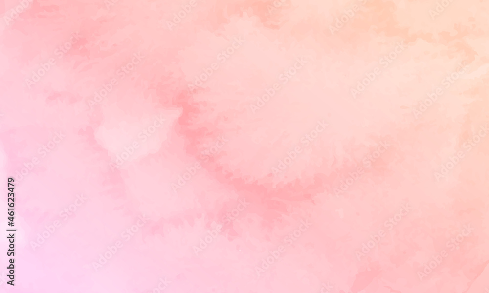 Fototapeta premium 水彩のピンクの紙のベクター背景