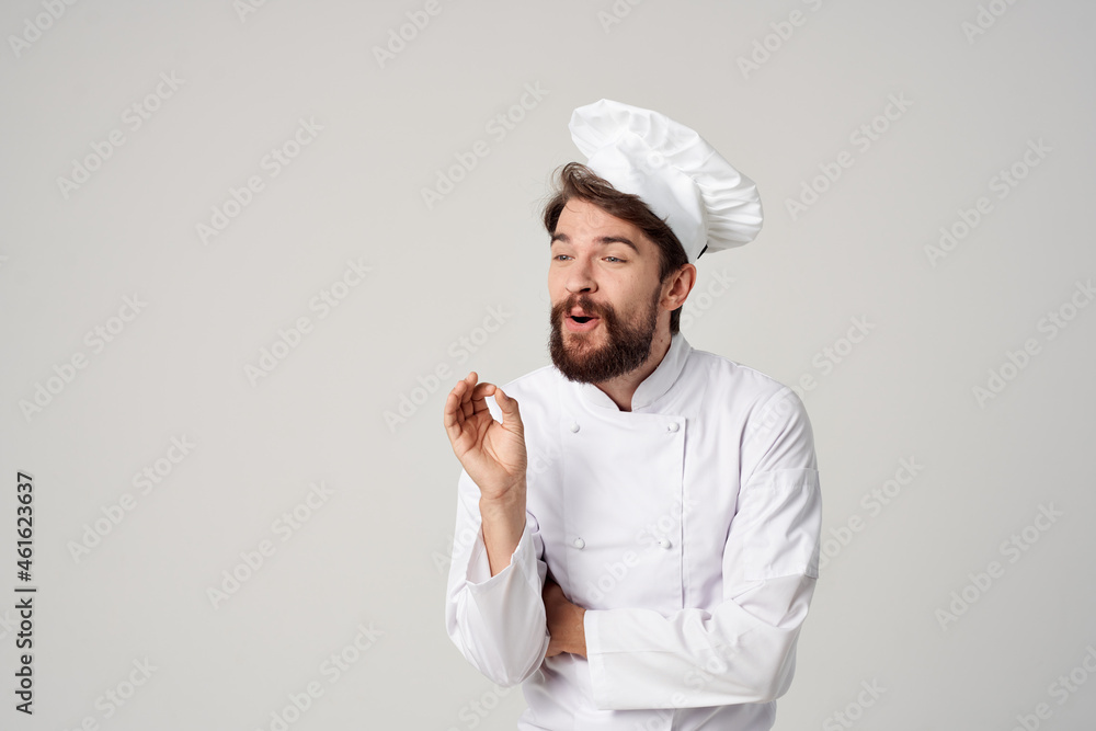 male cook kitchen Job hand gestures Professional emotions male cook kitchen Job hand gestures Professional emotions