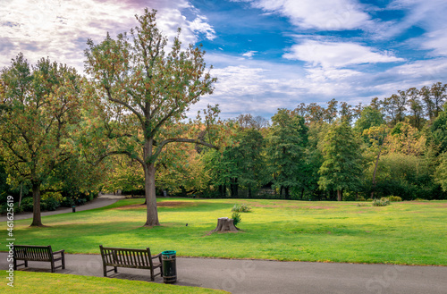 Photography The Waterlow Park, on a Sunday morning in the fall