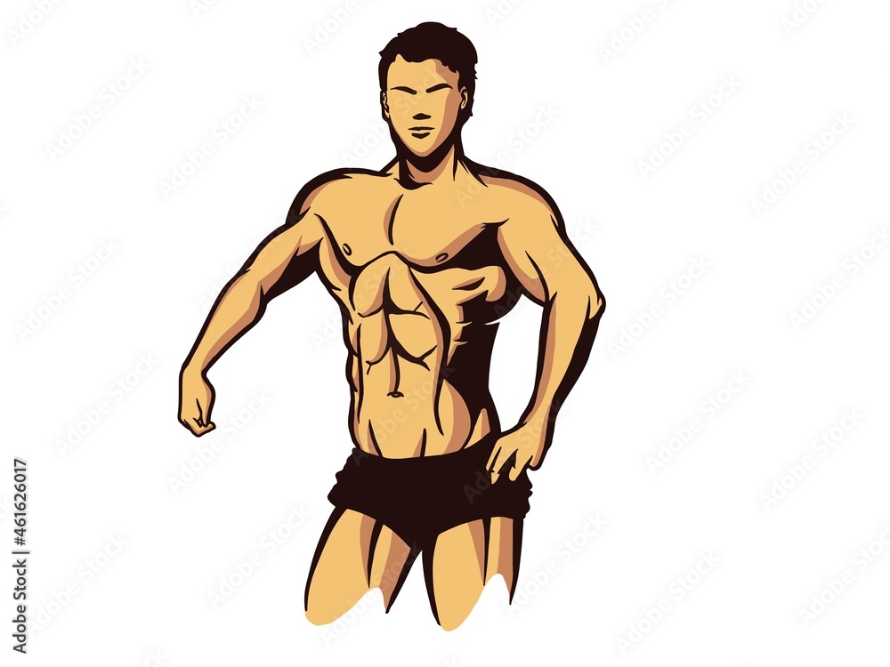 Fototapeta premium Vector Illustration of Fitness or Gym Logo Icon