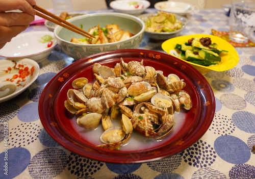 日本の家庭料理 手料理 煮物や焼き魚など白米やお酒に合うおかず