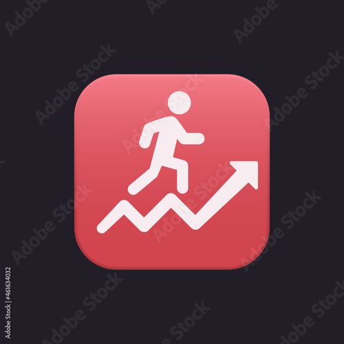 Financial Growth - Sticker