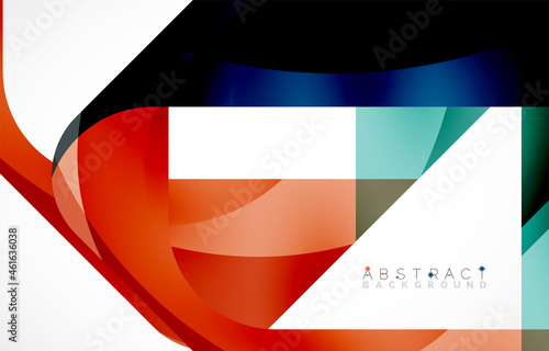 Minimal background. Abstract square shape with round corners created with wavy forms. Vector Illustration For Wallpaper, Banner, Background, Landing Page Free Download Minimal background. Abstract square shape with round corners created with wavy forms. Vector Illustration For Wallpaper, Banner, Background, Landing Page - GFXLoad