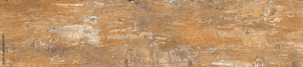 Obraz premium Dark Wood Texture and Background With Natural Pattern scratched wooden cutting board, Wood texture beige