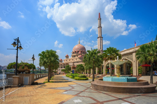 Photography Putra mosque, Kuala Lumpur, Malaysia