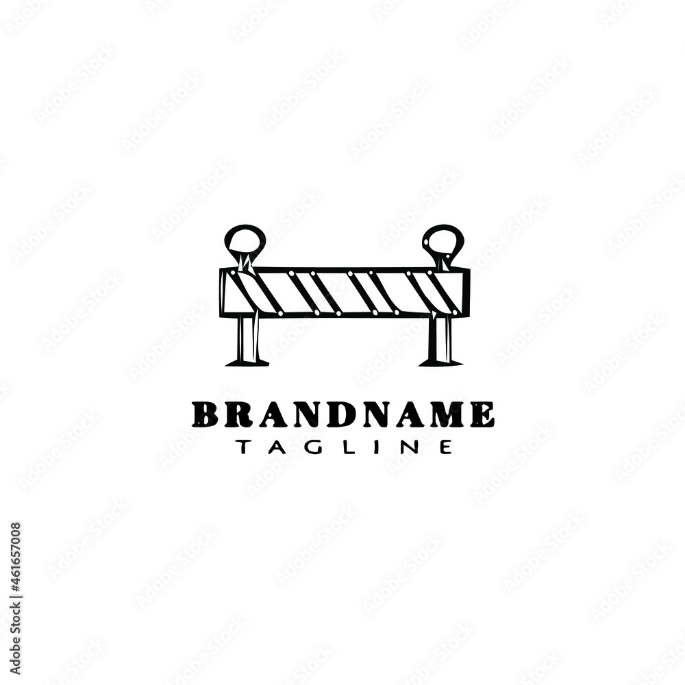 road barrier logo cartoon icon design vector illustration road barrier logo cartoon icon design vector illustration