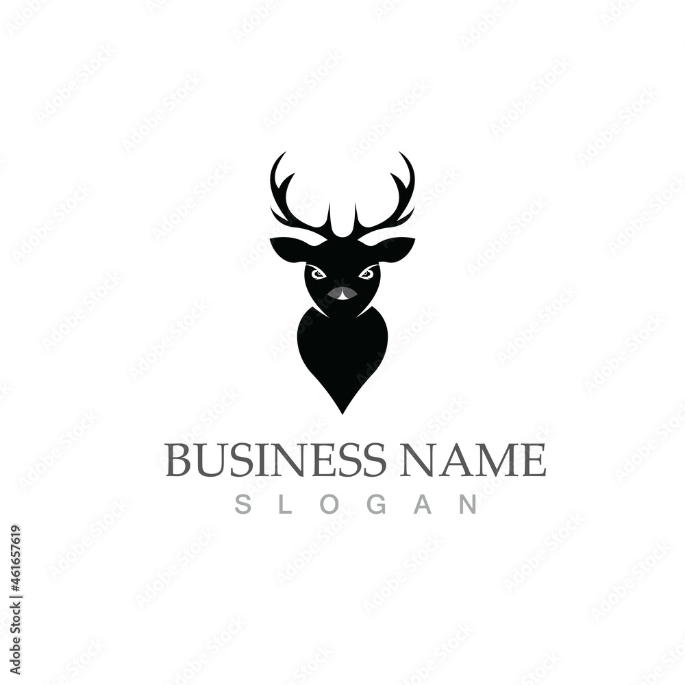 Deer vector icon illustration design Deer vector icon illustration design