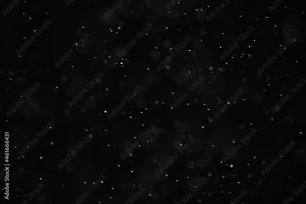 snow black background abstract texture, snowflakes falling in the sky overlay snow black background abstract texture, snowflakes falling in the sky overlay