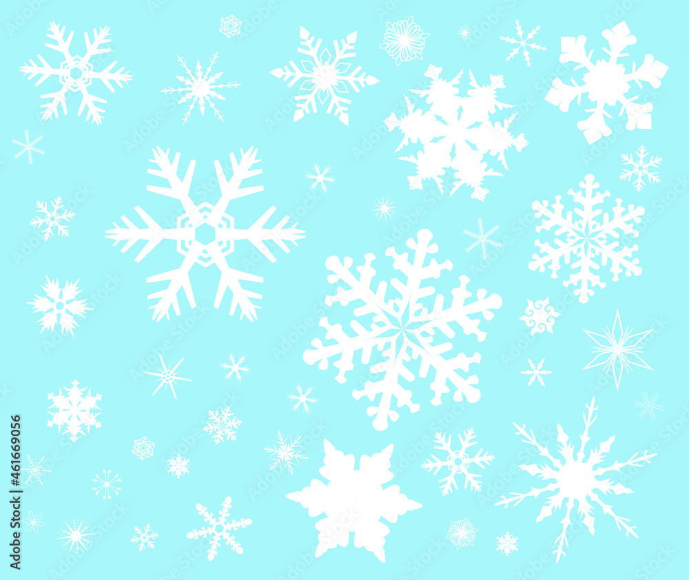 Pale Snowflake Background Pale Snowflake Background