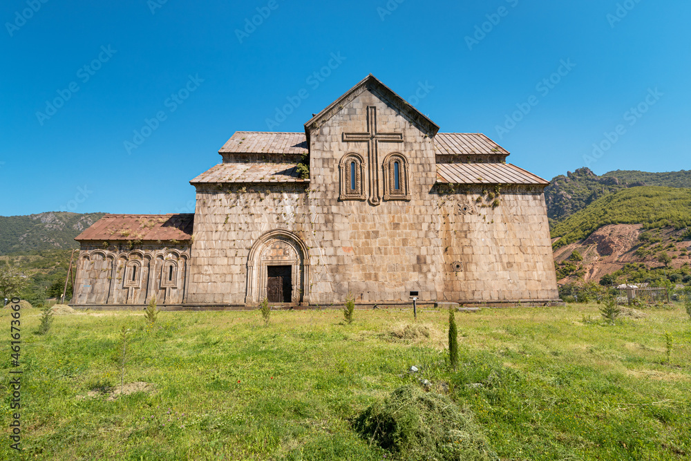 Famous monastery and fortress complex of Akhtala (10th century) in the north of Armenia. A popular tourist and religious attraction.