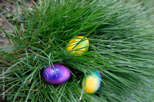 FU 2020-03-15 Ostern 67 Im Gras liegen bunte Eier