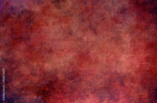 Red colored grungy background