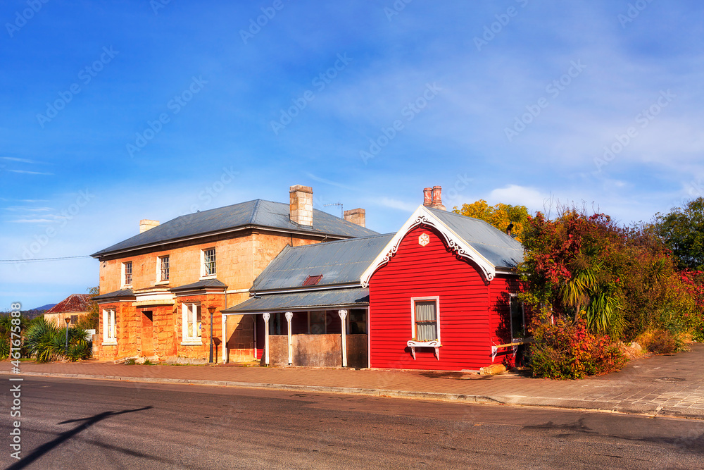 Tas Triabunna historic street Tas Triabunna historic street