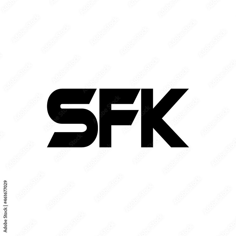 SFK letter logo design with white background in illustrator, vector logo modern alphabet font overlap style. calligraphy designs for logo, Poster, Invitation, etc. SFK letter logo design with white background in illustrator, vector logo modern alphabet font overlap style. calligraphy designs for logo, Poster, Invitation, etc.