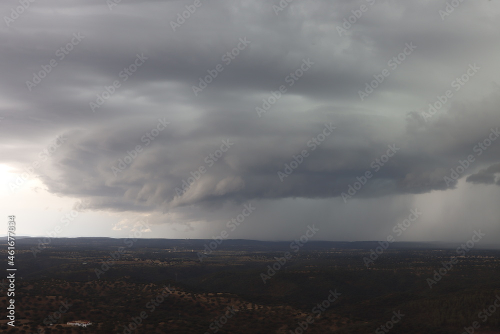 Storm in the horizon Storm in the horizon
